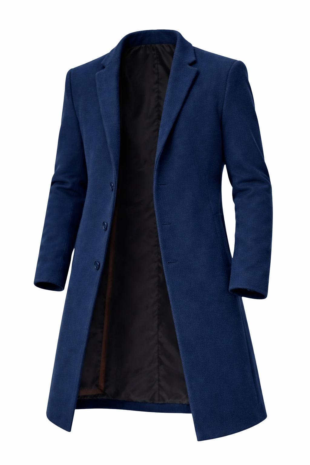 Gabardina Masculina Larga Premium – Estilo Europeo