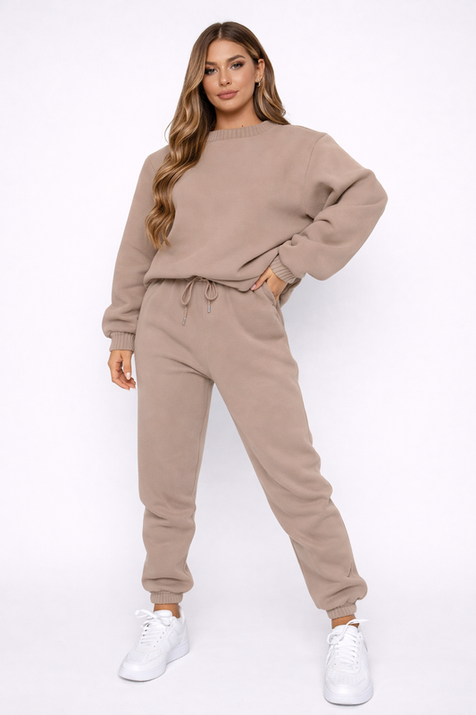 Conjunto de Sudadera y Pantalón para Mujer de Corte Cómodo