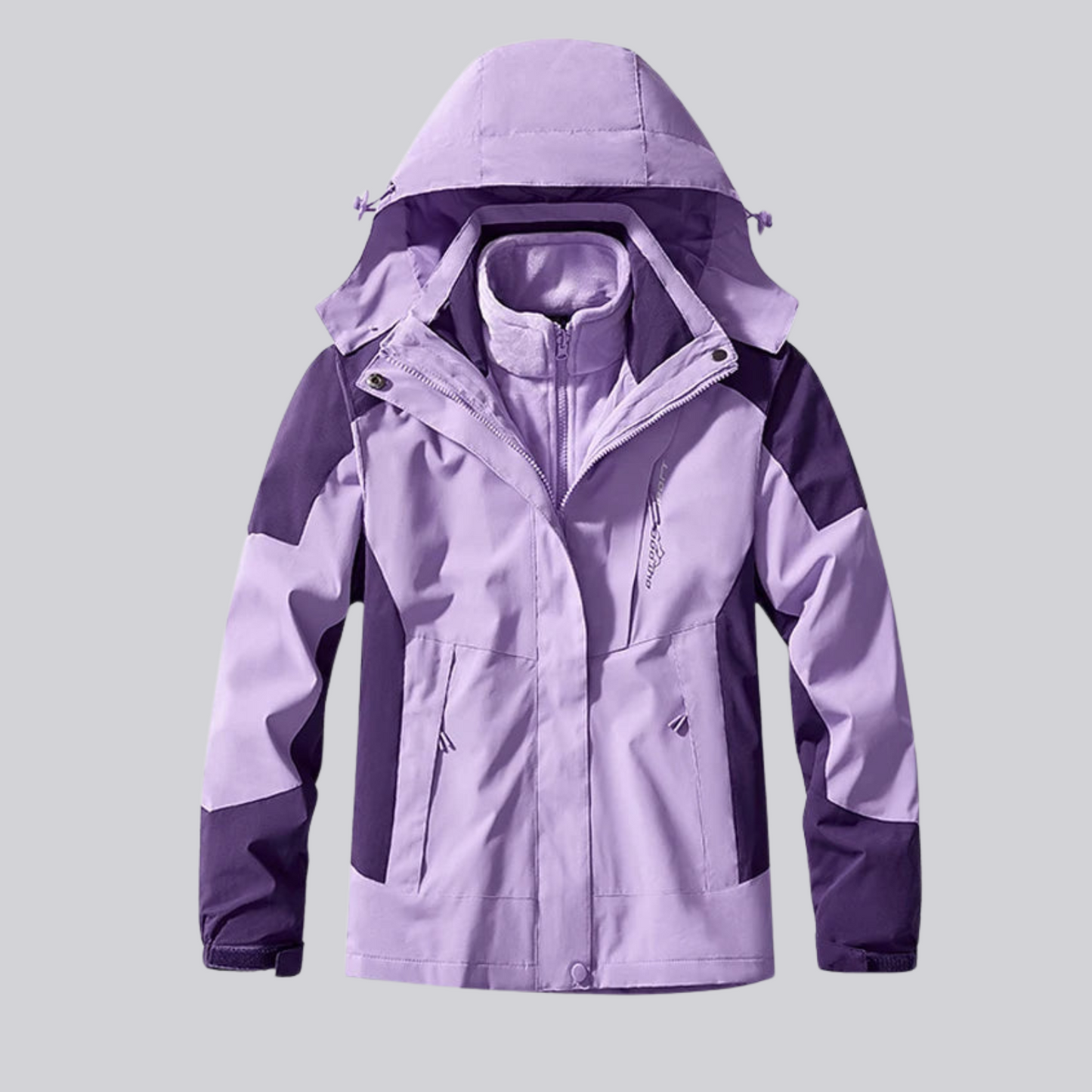 Chaqueta de mujer 3 en 1 Alpine térmica
