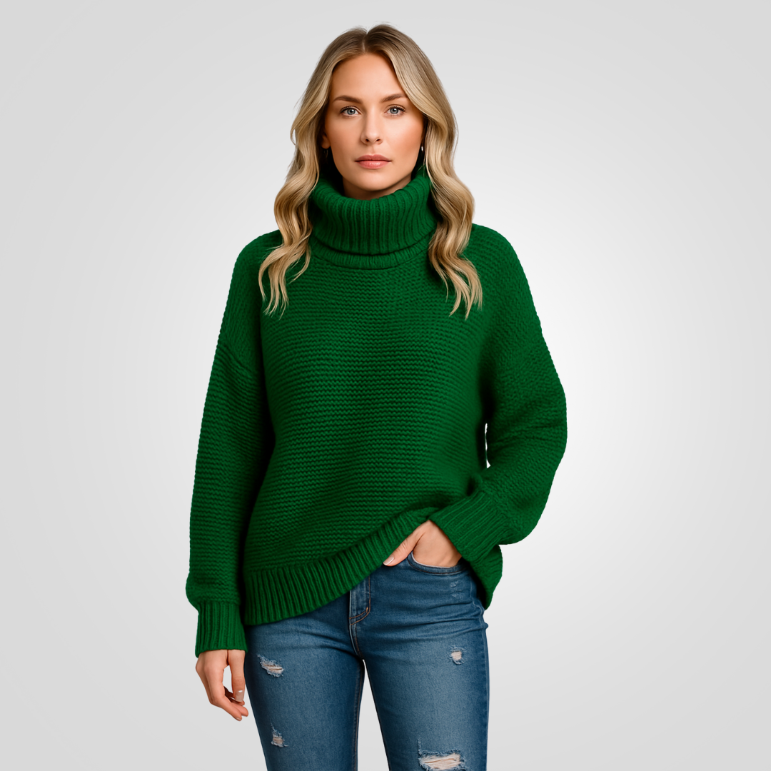 Suéter Oversize de Tricot para Mujer