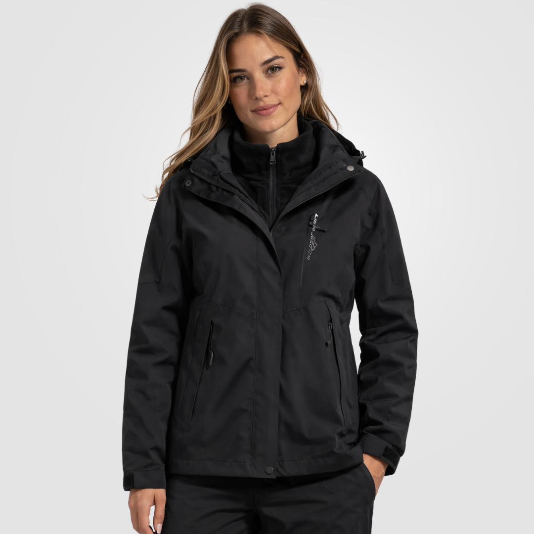 Chaqueta de mujer 3 en 1 Alpine térmica