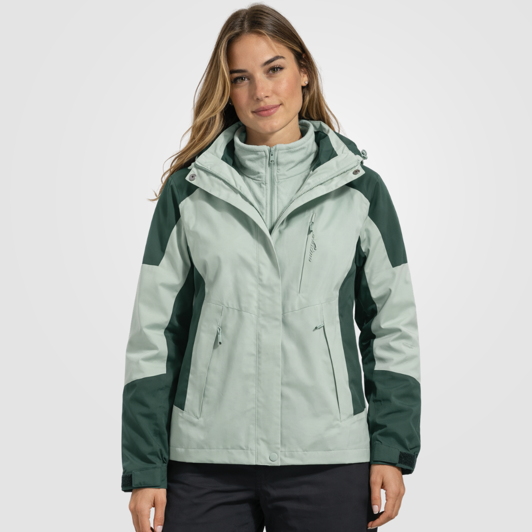 Chaqueta de mujer 3 en 1 Alpine térmica