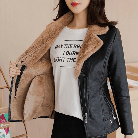 Chaqueta femenina forrada Aurélie