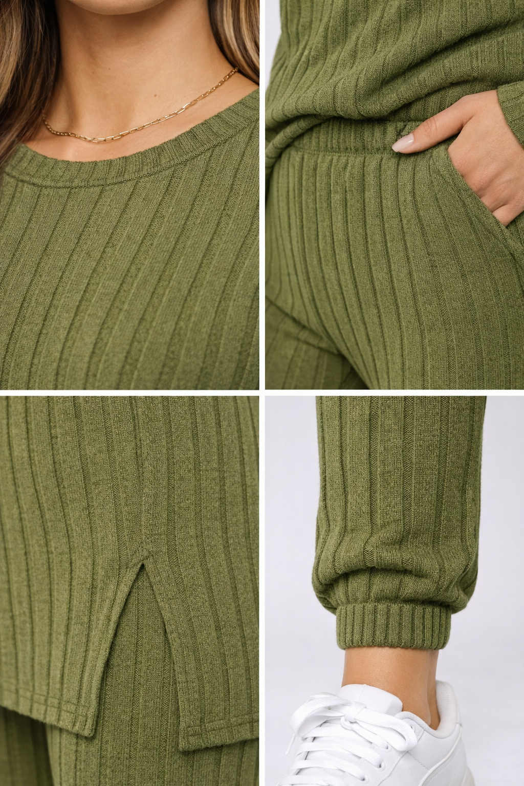Conjunto de Canalé Cozy Fit para Mujer