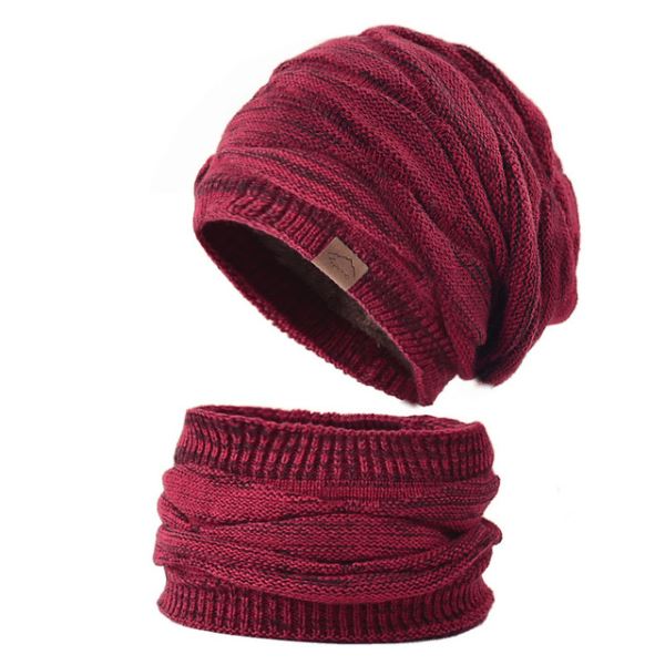 Gorro y Protector de Cuello de Lana para Mujer WinterWonder