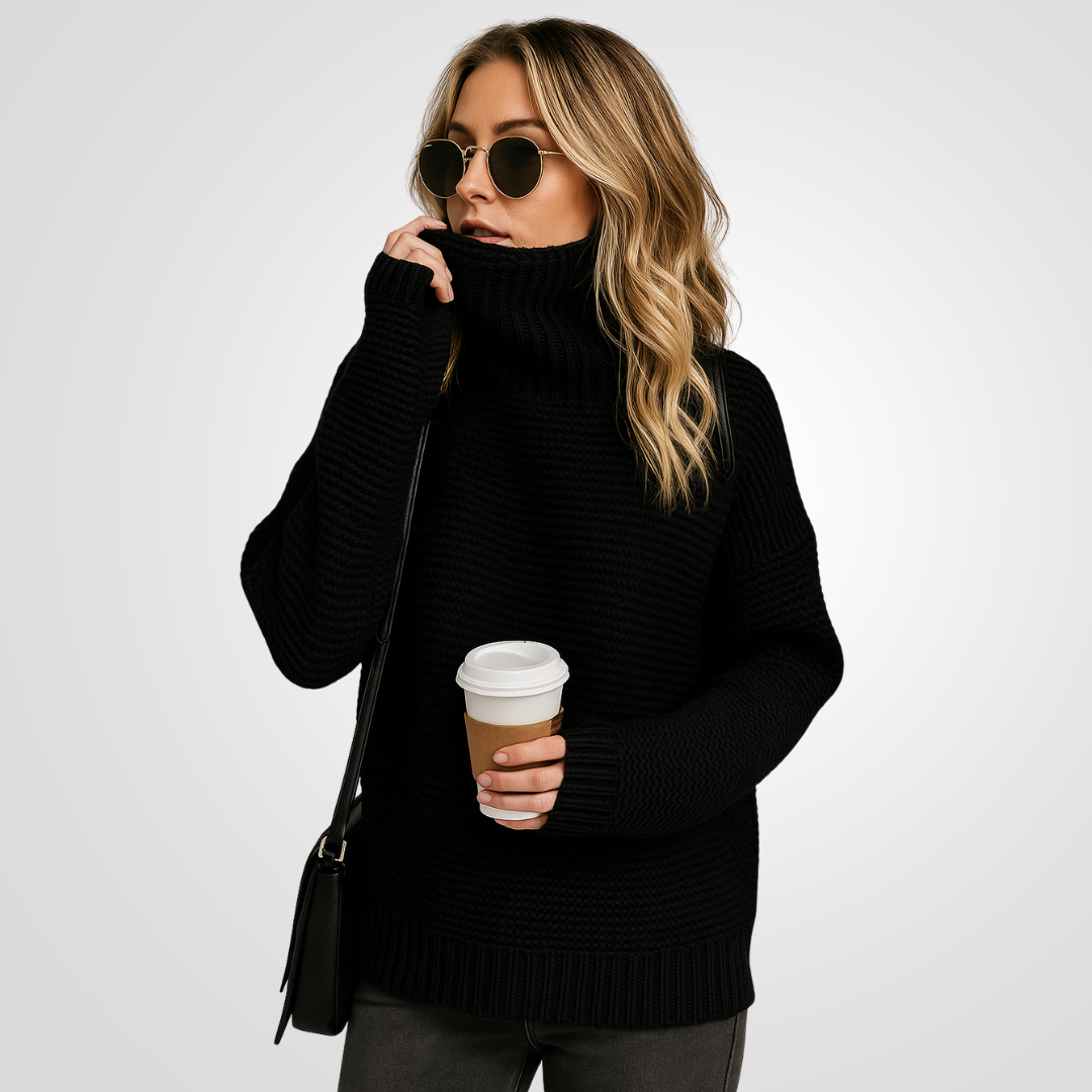Suéter Oversize de Tricot para Mujer