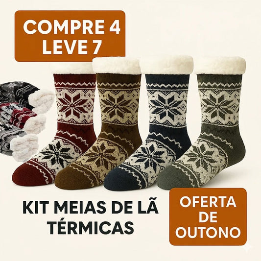 Kit de Calcetines Térmicos de Lana (OFERTA DE INVIERNO)