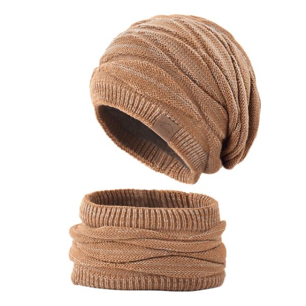 Gorro y Protector de Cuello de Lana para Mujer WinterWonder