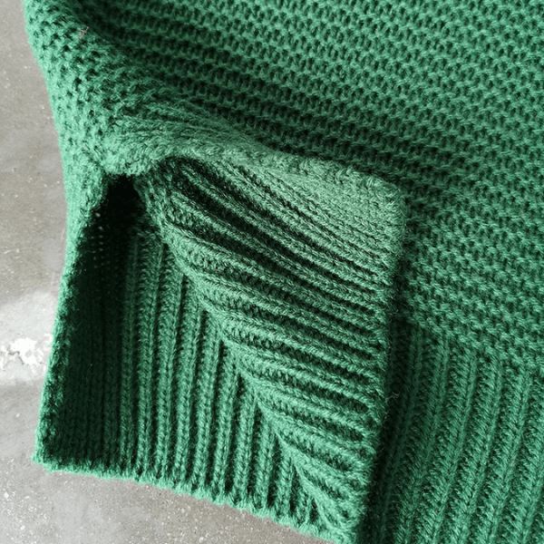 Suéter Oversize de Tricot para Mujer