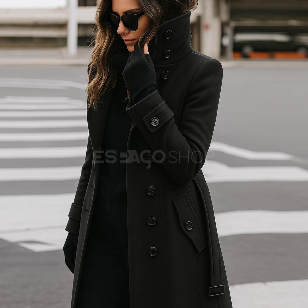 Abrigo de mujer de paño Alelí