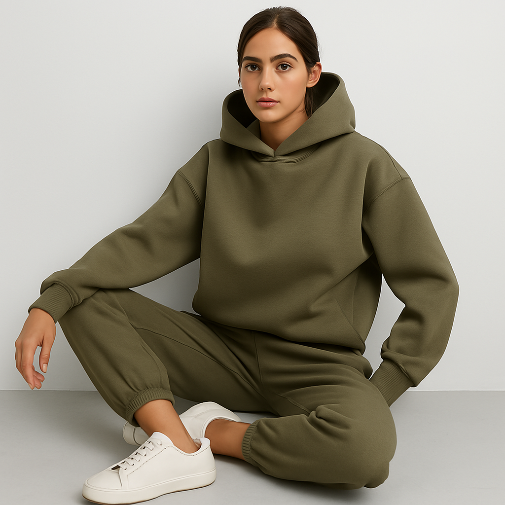 Conjunto de Sudadera para Mujer Oversize