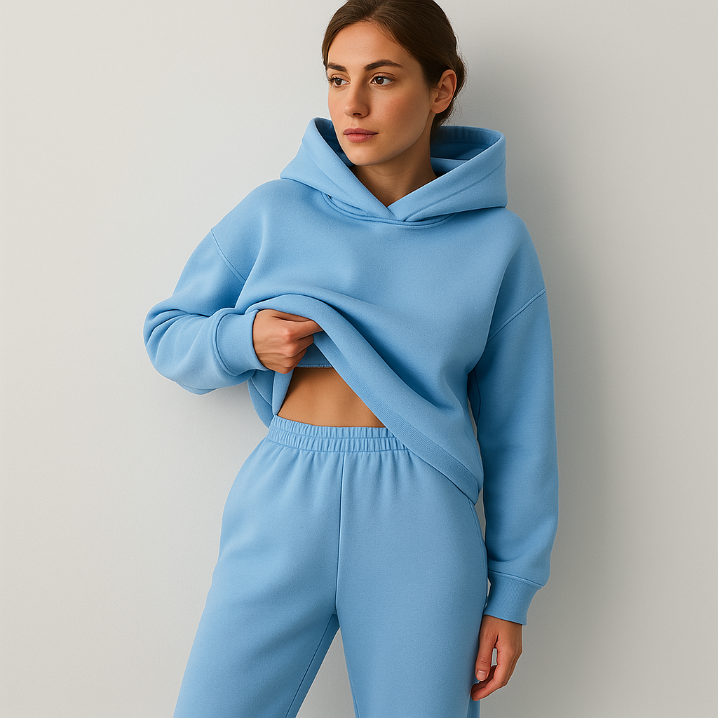 Conjunto de Sudadera para Mujer Oversize