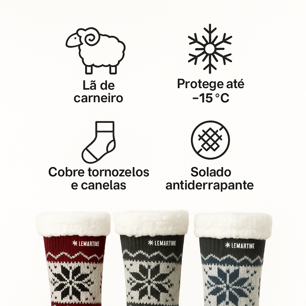 Kit de Calcetines Térmicos de Lana (OFERTA DE INVIERNO)