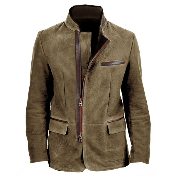 Chaqueta Russell de gamuza