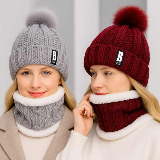 Gorro y Cuello de Esquí de Mujer WinterShield