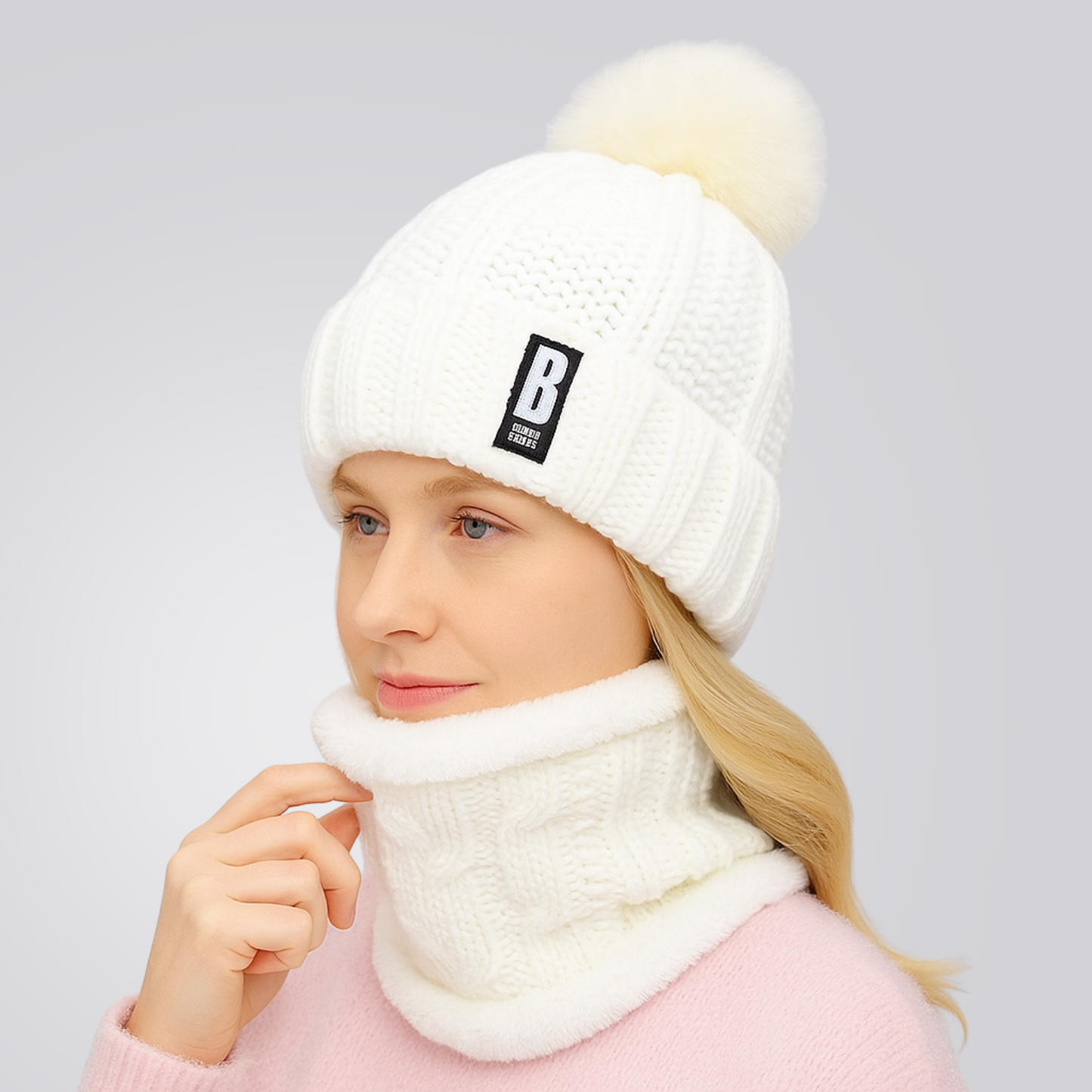 Gorro y Cuello de Esquí de Mujer WinterShield