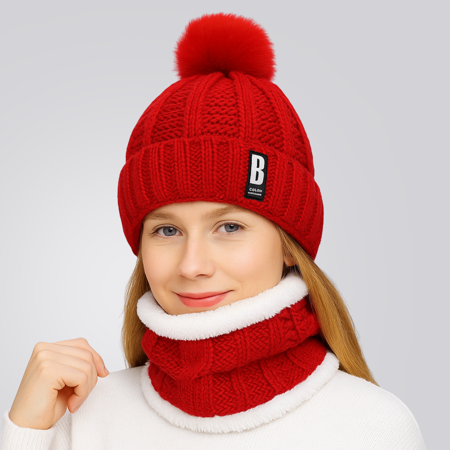 Gorro y Cuello de Esquí de Mujer WinterShield