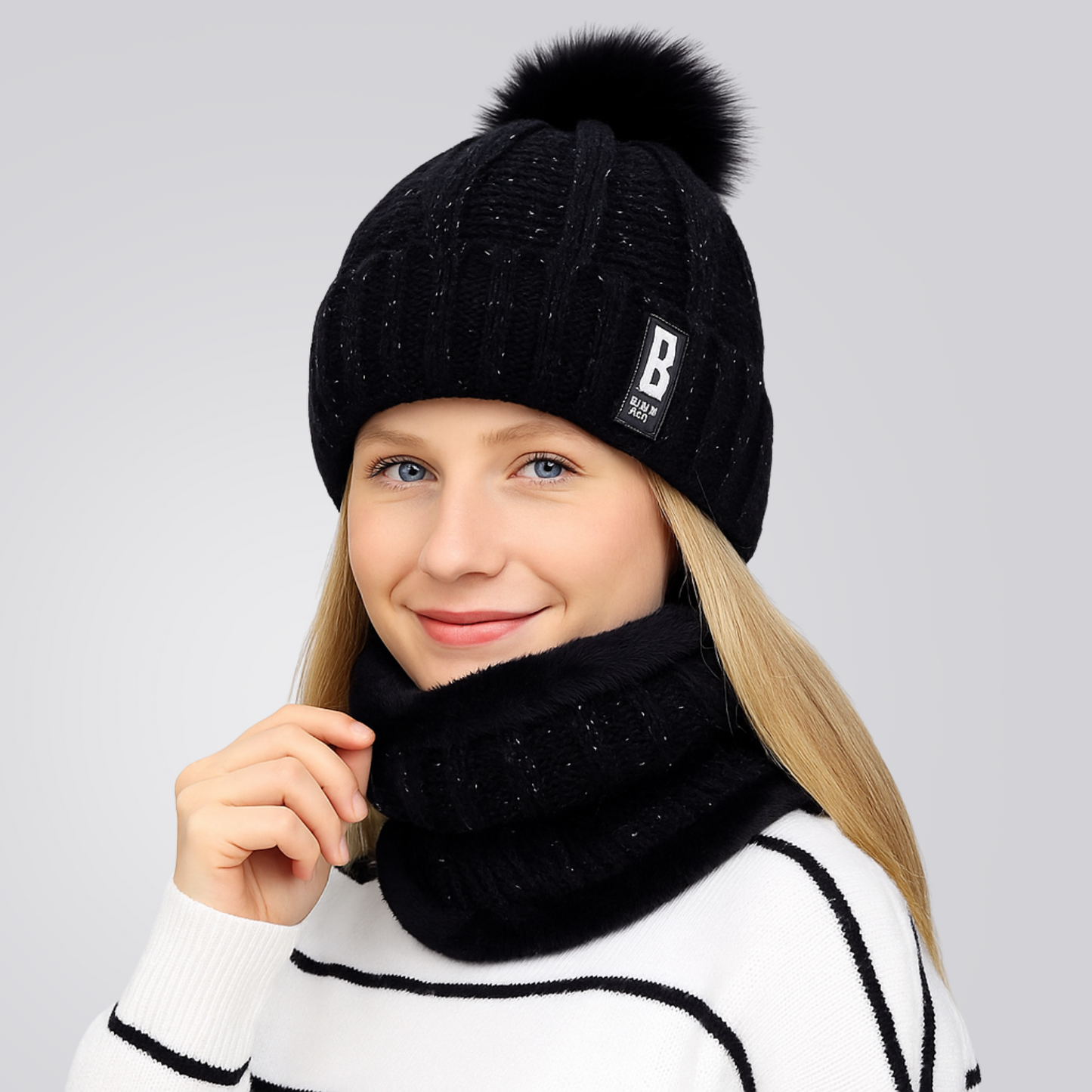 Gorro y Cuello de Esquí de Mujer WinterShield