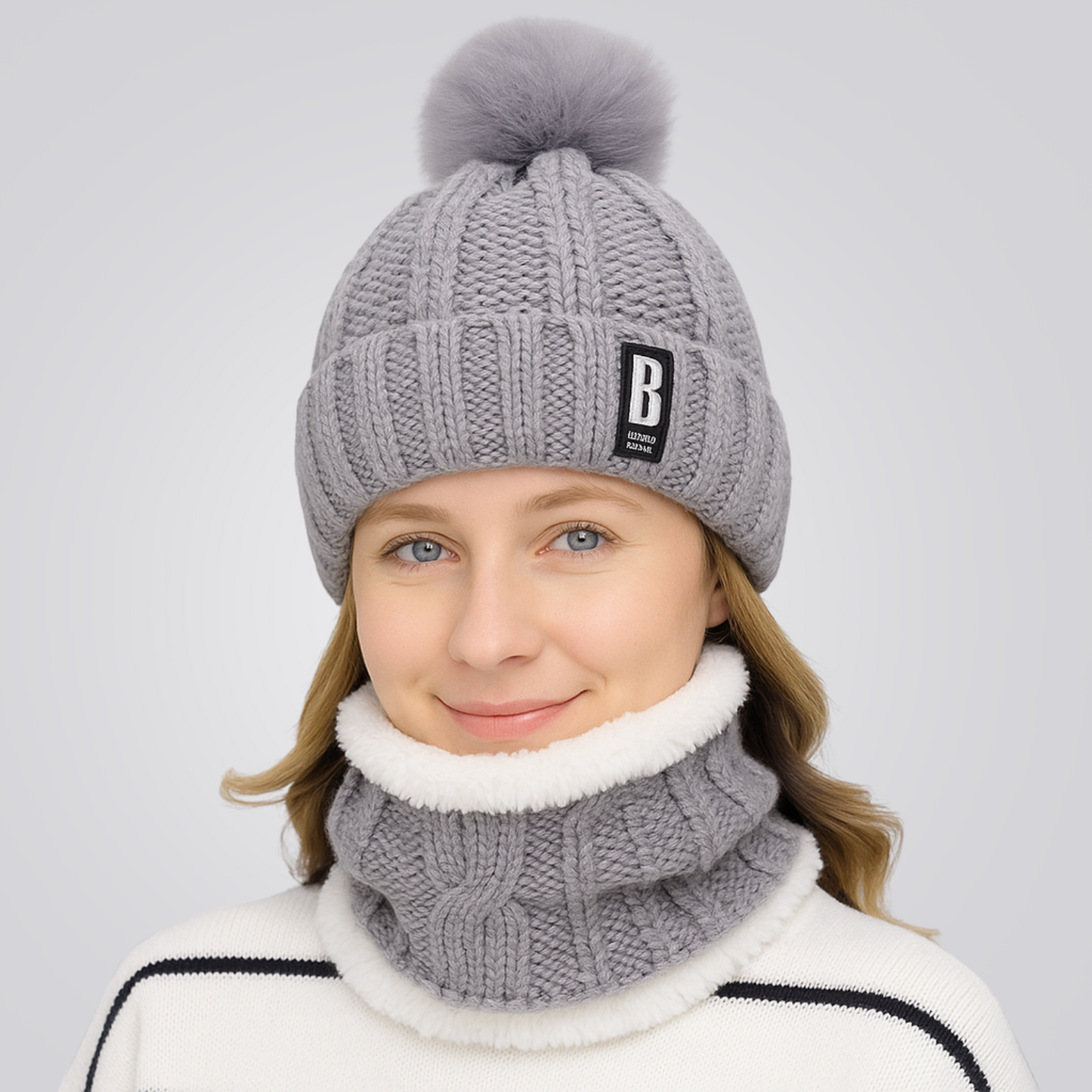 Gorro y Cuello de Esquí de Mujer WinterShield