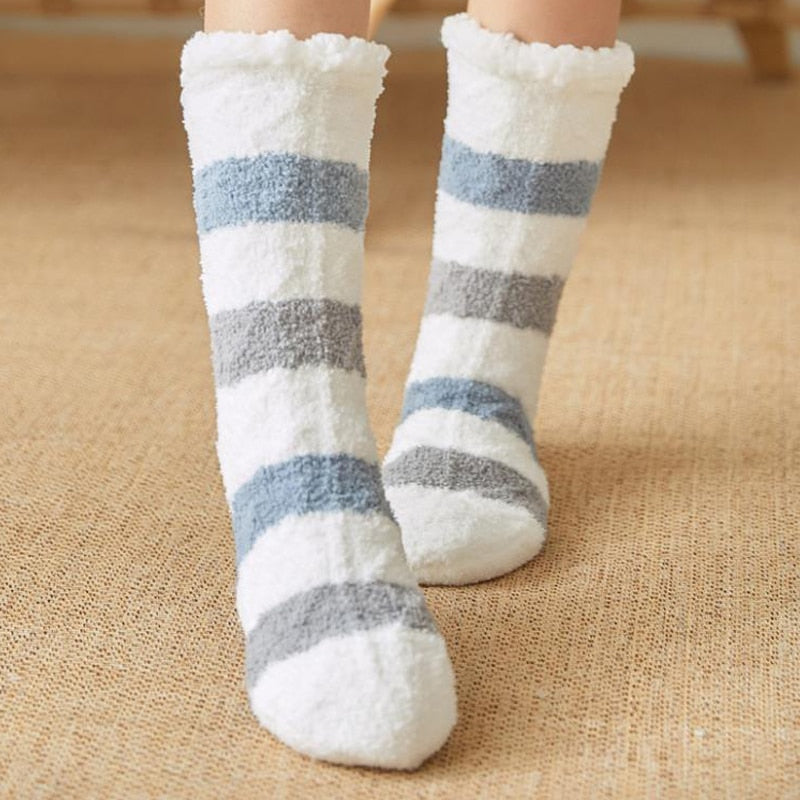 Calcetines de invierno afelpados antideslizantes - Arctic