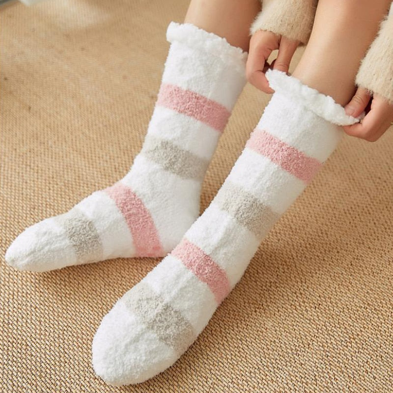 Calcetines de invierno afelpados antideslizantes - Arctic
