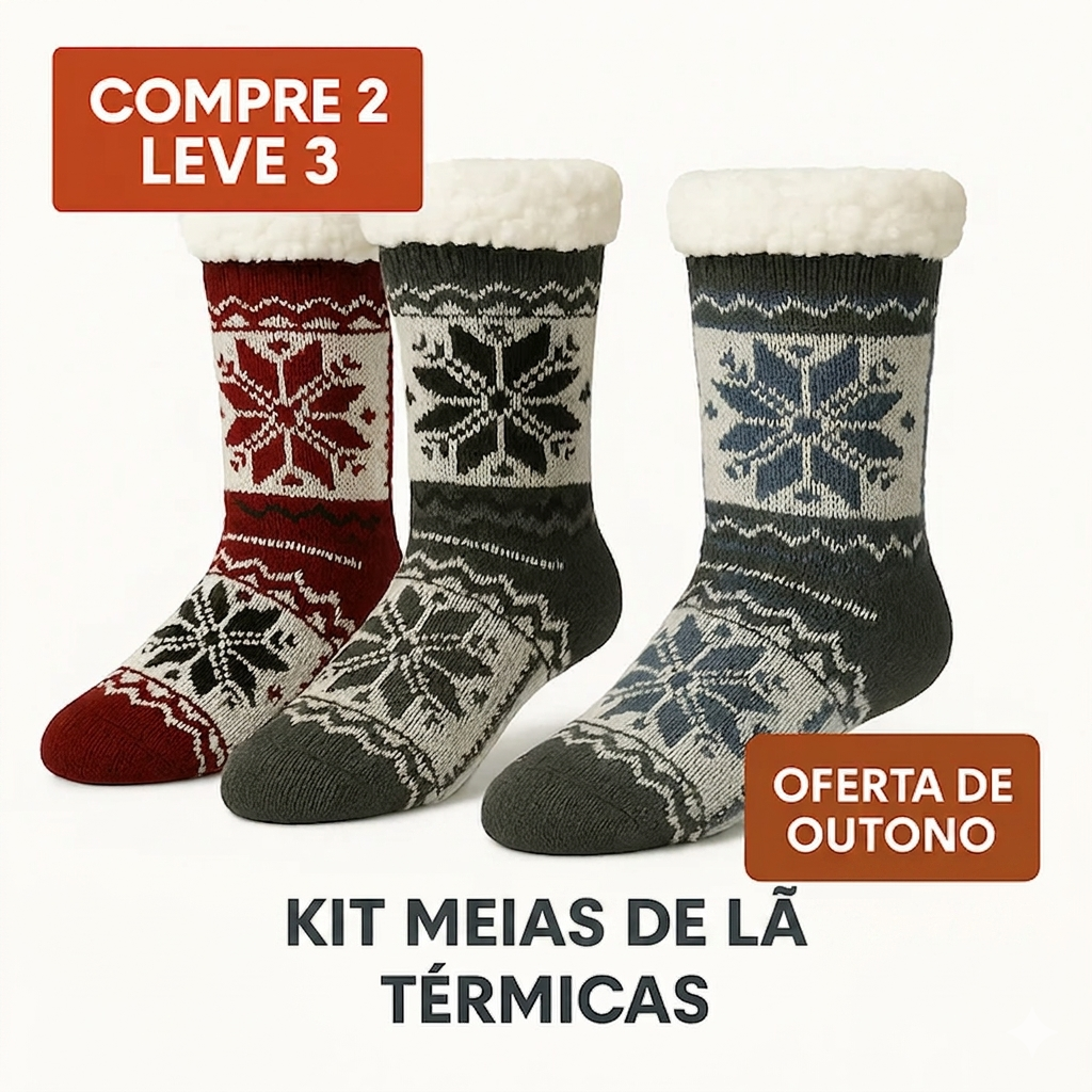 Kit de Calcetines Térmicos de Lana (OFERTA DE INVIERNO)