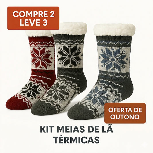 Kit de Calcetines Térmicos de Lana (OFERTA DE INVIERNO)