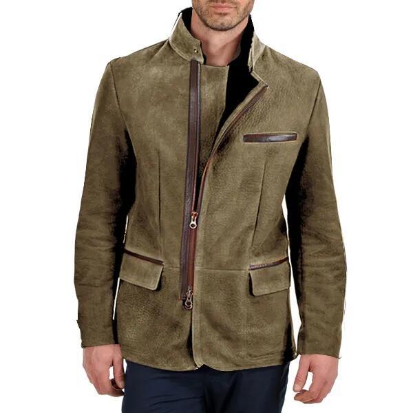 Chaqueta Russell de gamuza