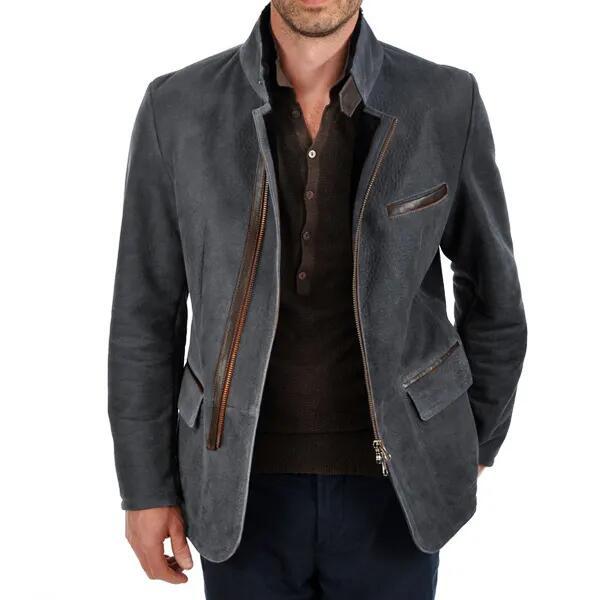Chaqueta Russell de gamuza