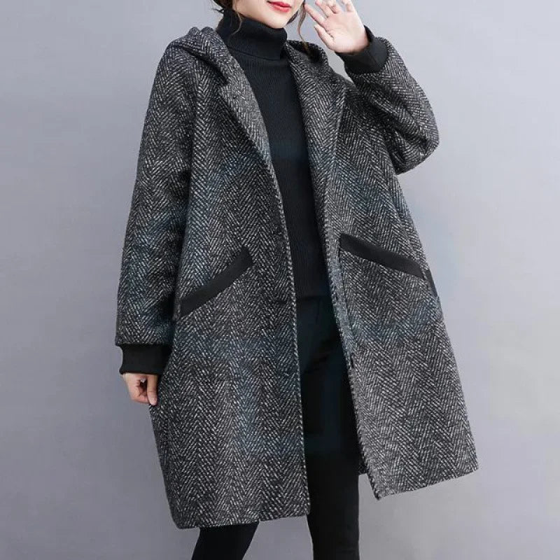 Abrigo largo de invierno para mujer Orielle