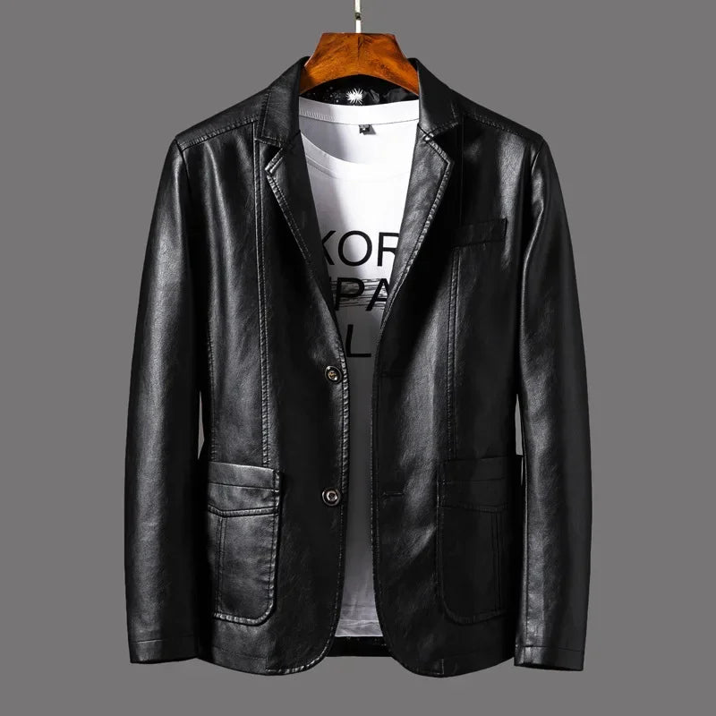 Chaqueta de cuero Thamen