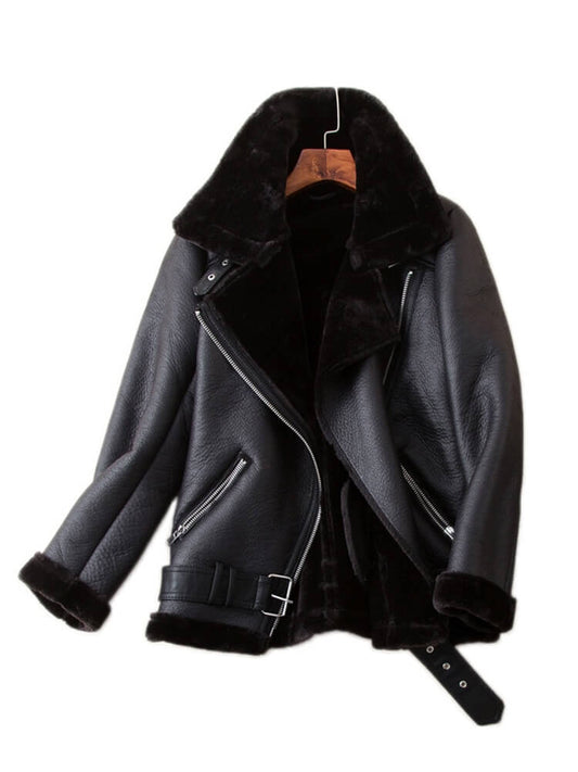 Chaqueta femenina forrada Ninon