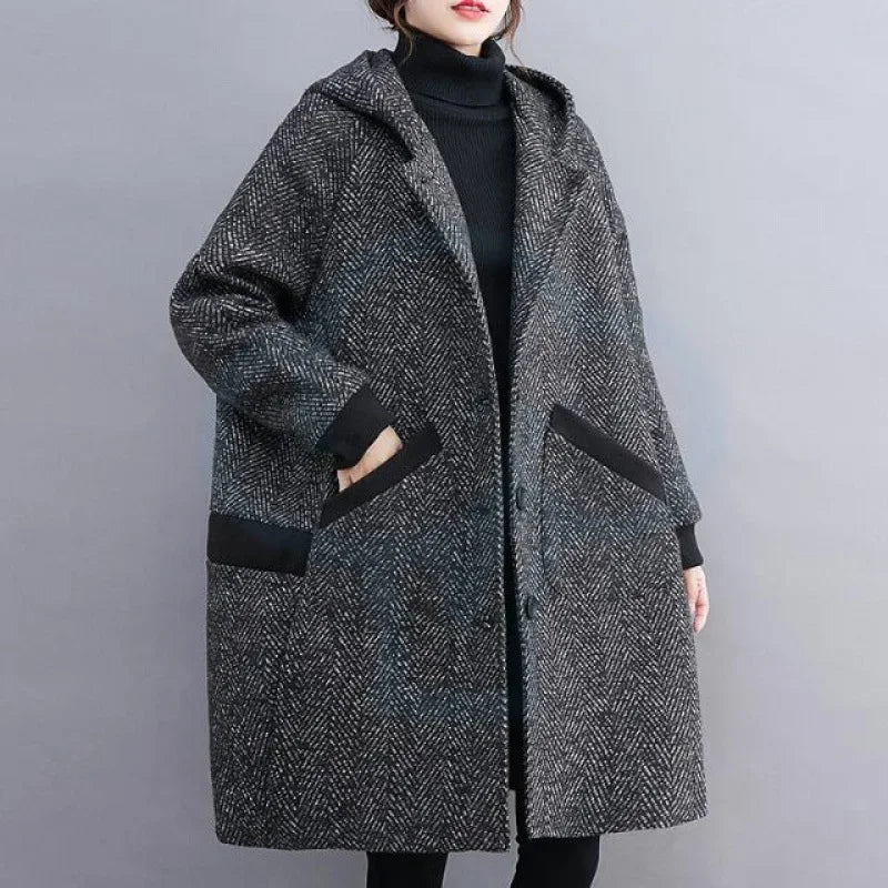 Abrigo largo de invierno para mujer Orielle