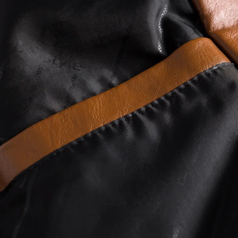 Chaqueta de cuero Thamen