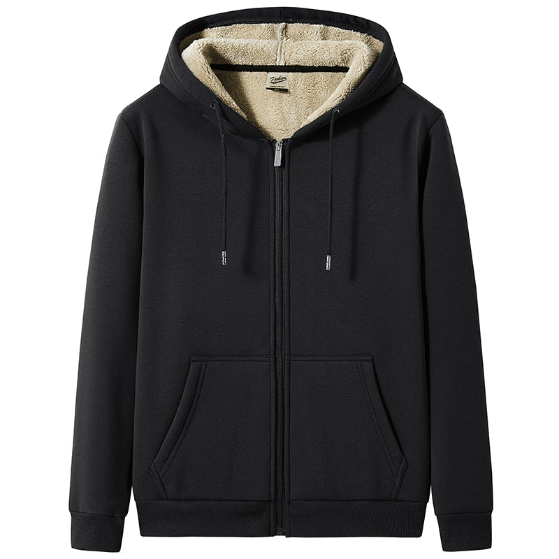 Sudadera con Capucha de Lana para Hombre