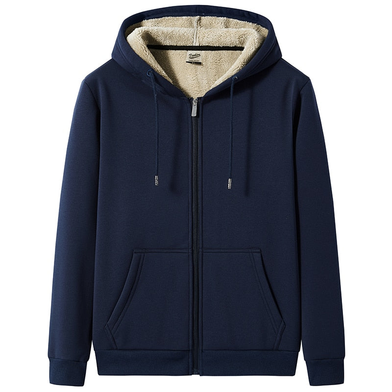 Sudadera con Capucha de Lana para Hombre