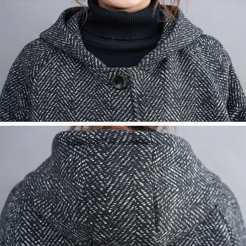Abrigo largo de invierno para mujer Orielle
