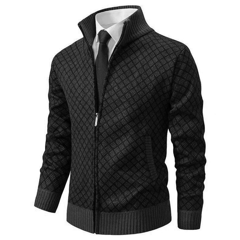 Chaqueta de punto jacquard Remy Royal