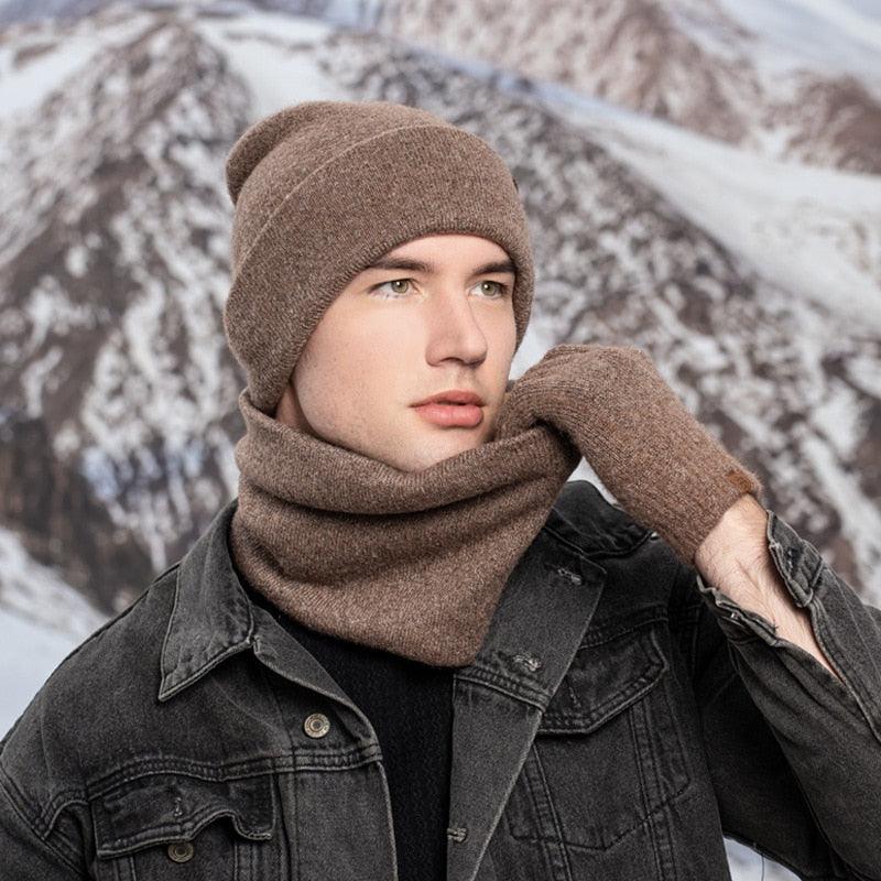 Conjunto de Invierno - Gorro, Guantes y Bufanda