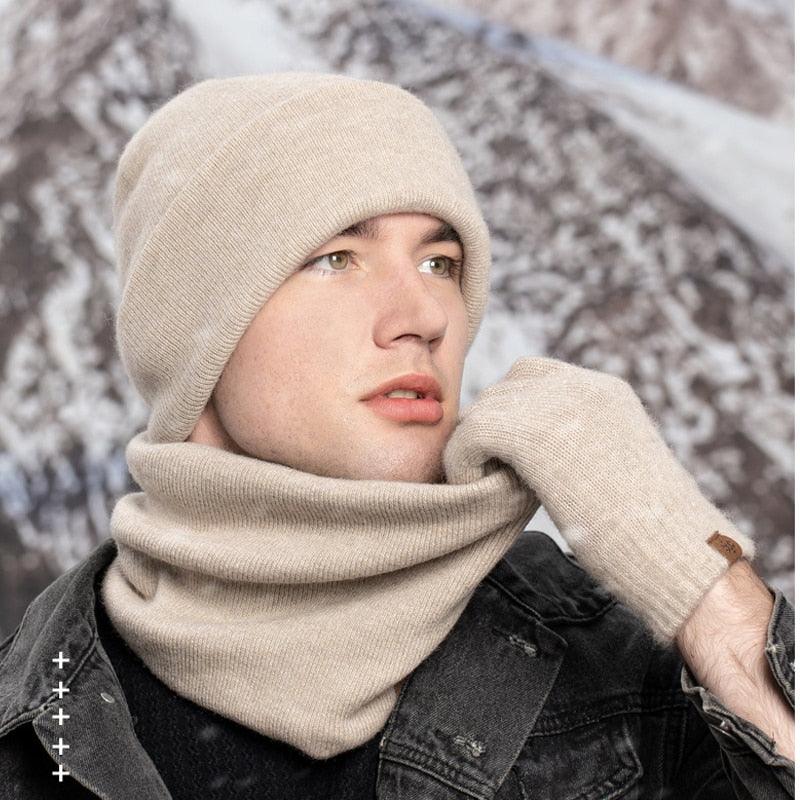 Conjunto de Invierno - Gorro, Guantes y Bufanda