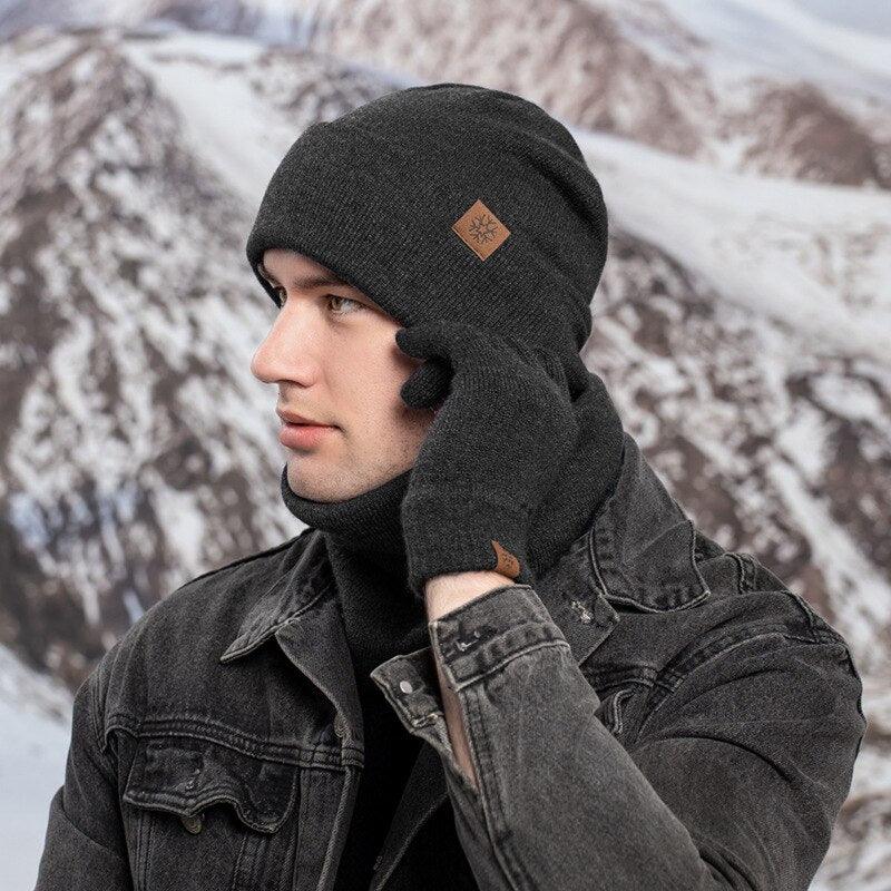Conjunto de Invierno - Gorro, Guantes y Bufanda