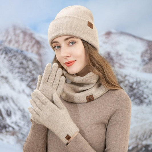 Conjunto de Invierno - Gorro, Guantes y Bufanda