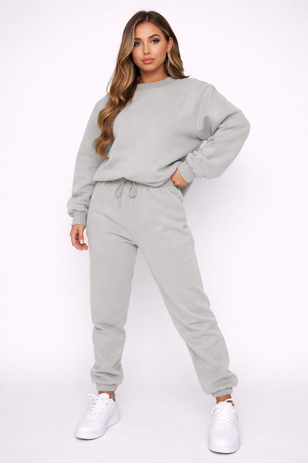 Conjunto de Sudadera y Pantalón para Mujer de Corte Cómodo