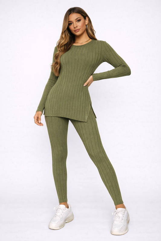 Conjunto de Canalé Cozy Fit para Mujer