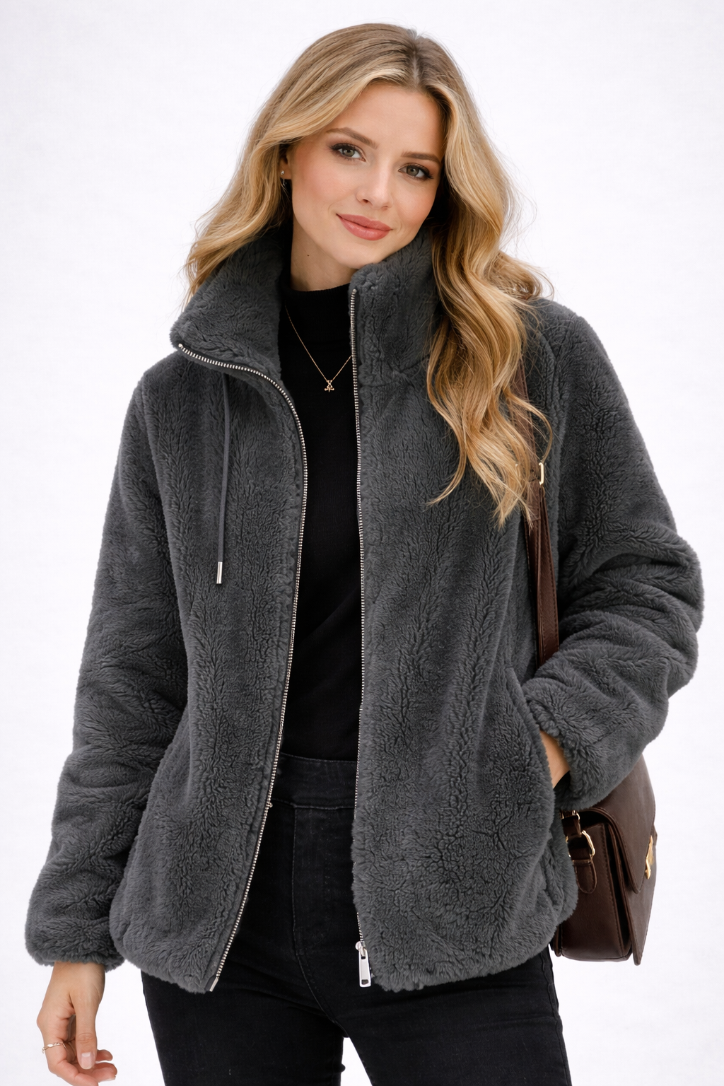Chaqueta Térmica Sherpa Alpina para Mujer