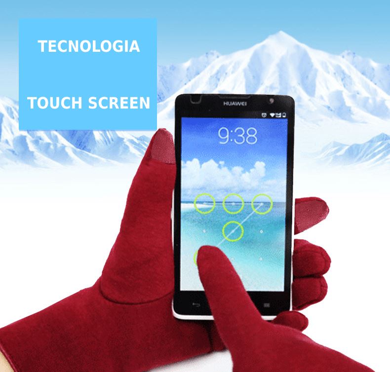 Guante de frío femenino TouchScreen - Flin