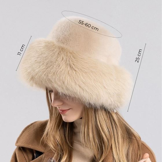 Gorro de Invierno Afelpado para Mujer - Amy
