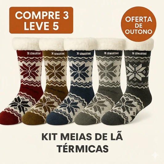 Kit Calcetines de Lana Térmicos (OFERTA DE INVIERNO)